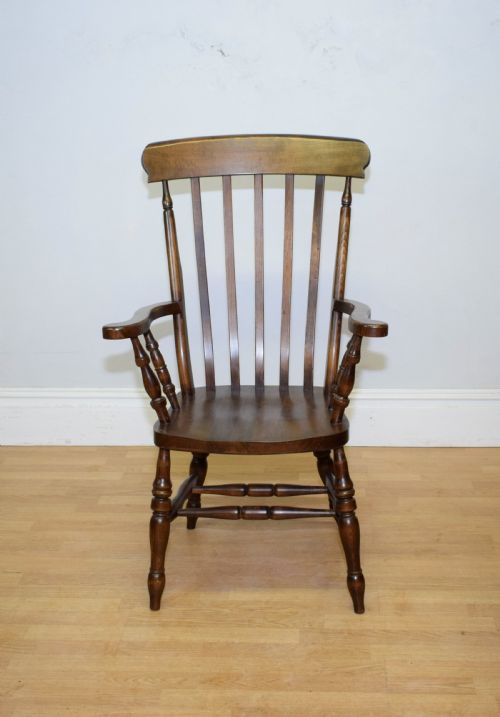 EARLY 20TH CENTURY KITCHEN ARMCHAIR - ADDITIONAL PHOTO 3
