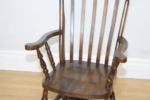 EARLY 20TH CENTURY KITCHEN ARMCHAIR - ADDITIONAL PHOTO 15