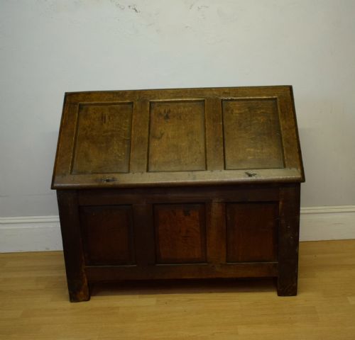 WILLIAM MARY PERIOD OAK COFFER - ADDITIONAL PHOTO 14