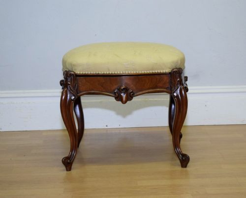 VICTORIAN ROSEWOOD STOOL - ADDITIONAL PHOTO 6