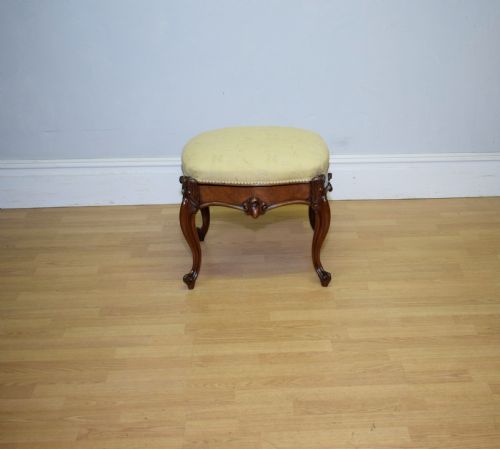 VICTORIAN ROSEWOOD STOOL - ADDITIONAL PHOTO 7