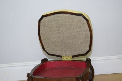 VICTORIAN ROSEWOOD STOOL - ADDITIONAL PHOTO 11