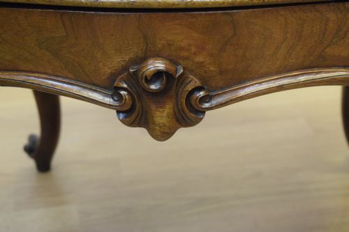 VICTORIAN ROSEWOOD STOOL - ADDITIONAL PHOTO 17