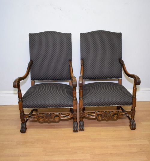 PAIR OF FRENCH ARMCHAIRS - ADDITIONAL PHOTO 4