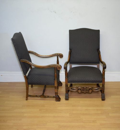 PAIR OF FRENCH ARMCHAIRS - ADDITIONAL PHOTO 9