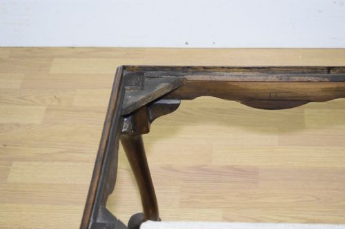 ANTIQUE MAHOGANY STOOL - ADDITIONAL PHOTO 11