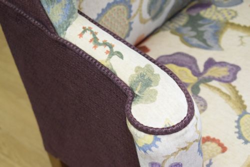GEORGIAN PERIOD WING BACK ARMCHAIR - ADDITIONAL PHOTO 26