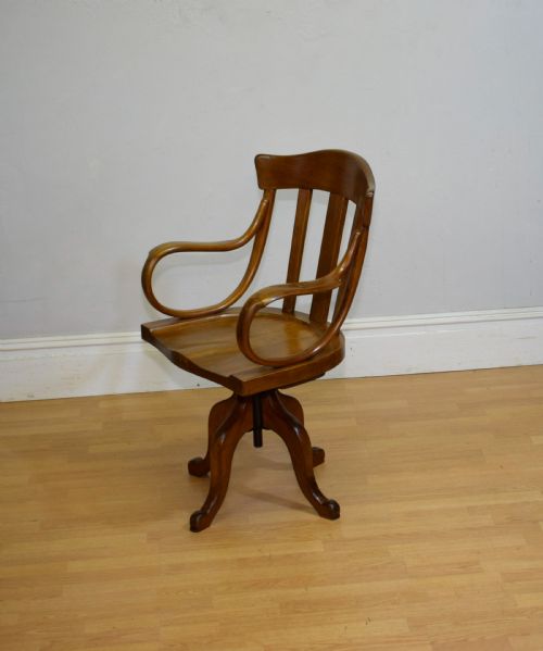 ANTIQUE SWIVEL DESK CHAIR - ADDITIONAL PHOTO 16