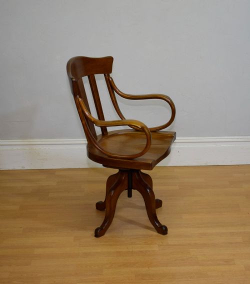 ANTIQUE SWIVEL DESK CHAIR - ADDITIONAL PHOTO 18