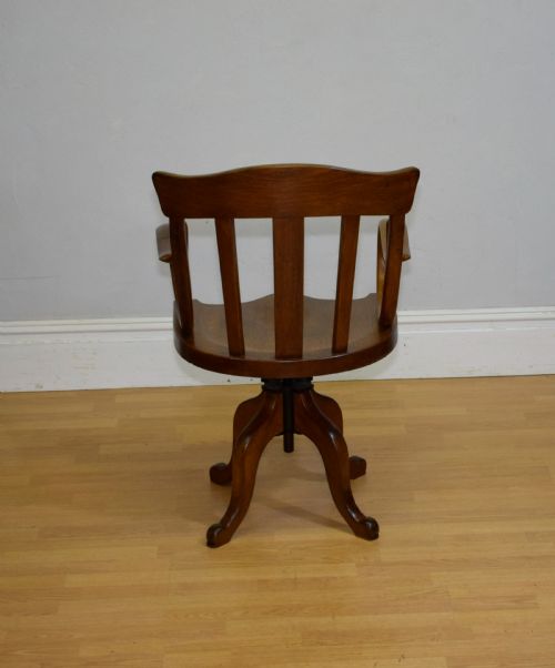 ANTIQUE SWIVEL DESK CHAIR - ADDITIONAL PHOTO 19