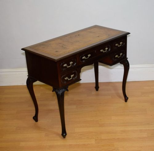 ANTIQUE EDWARDIAN DESK - ADDITIONAL PHOTO 1