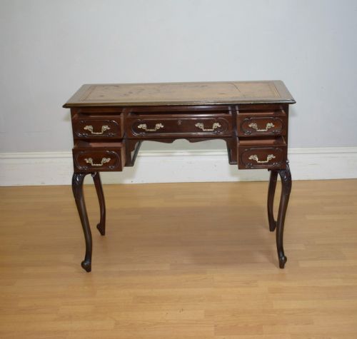 ANTIQUE EDWARDIAN DESK - ADDITIONAL PHOTO 9