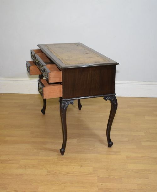 ANTIQUE EDWARDIAN DESK - ADDITIONAL PHOTO 11