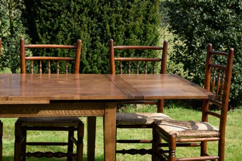 FARMHOUSE KITCHEN DINING TABLE 6 CHAIRS - ADDITIONAL PHOTO 14