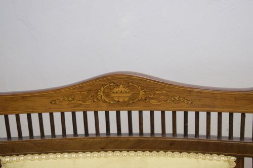EDWARDIAN INLAID COUCH - ADDITIONAL PHOTO 4