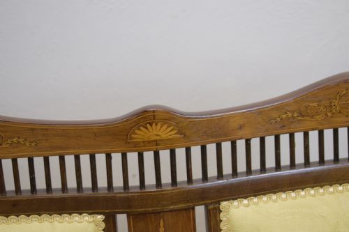 EDWARDIAN INLAID COUCH - ADDITIONAL PHOTO 5
