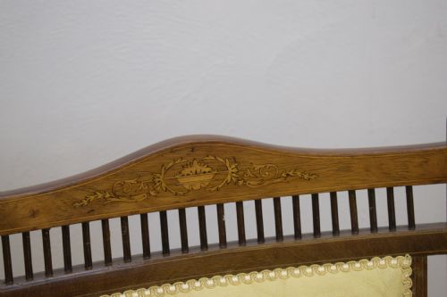 EDWARDIAN INLAID COUCH - ADDITIONAL PHOTO 6