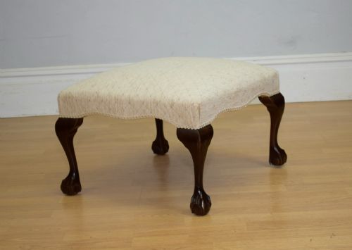 EARLY 20TH CENTURY FOOT STOOL - ADDITIONAL PHOTO 1