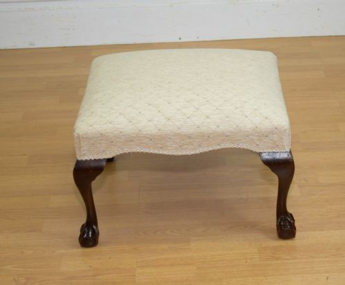 EARLY 20TH CENTURY FOOT STOOL - ADDITIONAL PHOTO 2