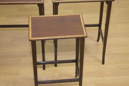 EDWARDIAN NEST OF TABLES - ADDITIONAL PHOTO 5