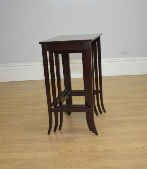 EDWARDIAN NEST OF TABLES - ADDITIONAL PHOTO 10