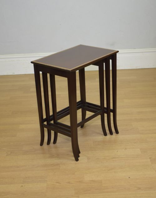 EDWARDIAN NEST OF TABLES - ADDITIONAL PHOTO 11