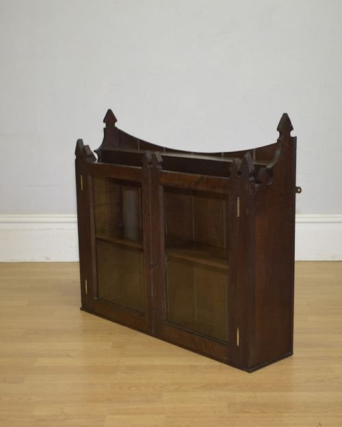 ARTS CRAFTS OAK BOOKCASE - ADDITIONAL PHOTO 3