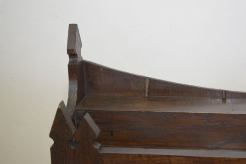 ARTS CRAFTS OAK BOOKCASE - ADDITIONAL PHOTO 6