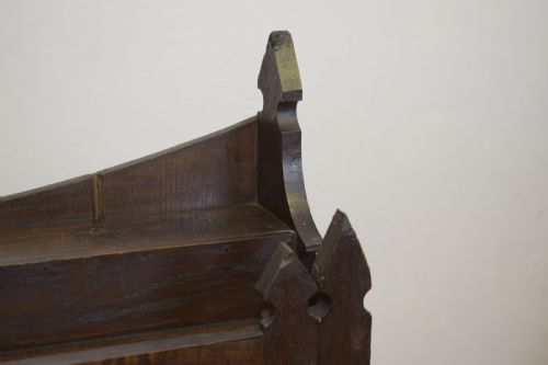 ARTS CRAFTS OAK BOOKCASE - ADDITIONAL PHOTO 7