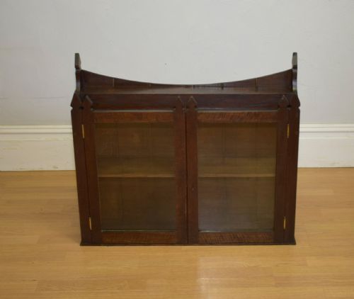 ARTS CRAFTS OAK BOOKCASE - ADDITIONAL PHOTO 8