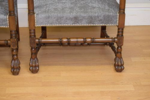 PAIR OF EARLY 20TH CENTURY FRENCH ARMCHAIRS - ADDITIONAL PHOTO 4