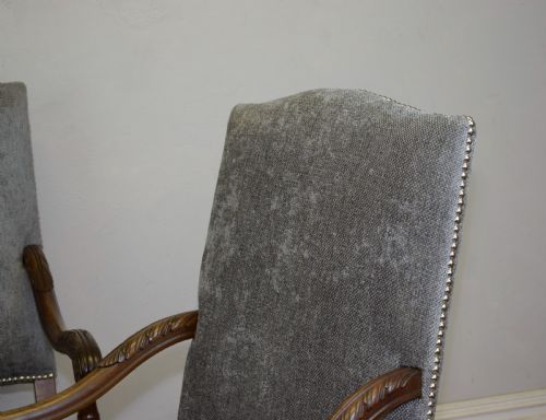 PAIR OF EARLY 20TH CENTURY FRENCH ARMCHAIRS - ADDITIONAL PHOTO 12