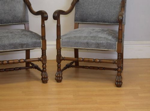 PAIR OF EARLY 20TH CENTURY FRENCH ARMCHAIRS - ADDITIONAL PHOTO 18