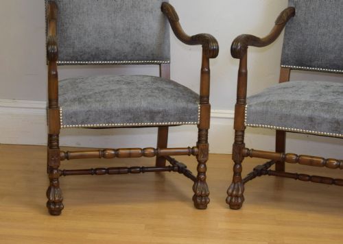 PAIR OF EARLY 20TH CENTURY FRENCH ARMCHAIRS - ADDITIONAL PHOTO 19