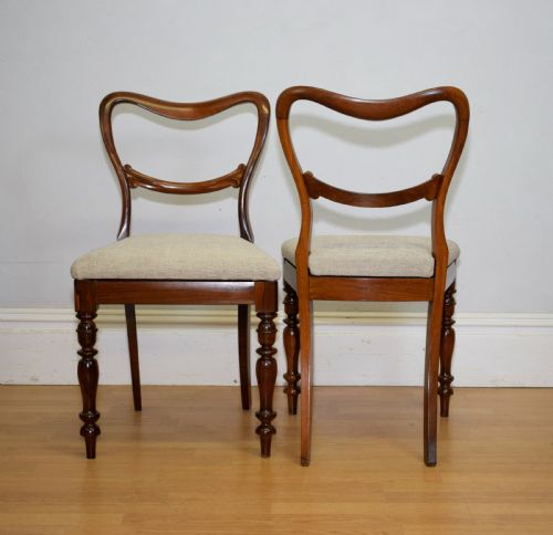 SET OF 6 ROSEWOOD REGENCY DINNING CHAIRS - ADDITIONAL PHOTO 13