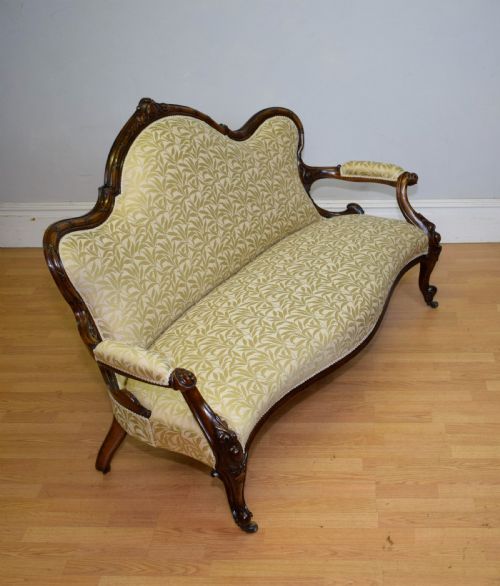 ANTIQUE COUCH SOFA SETTEE - ADDITIONAL PHOTO 18