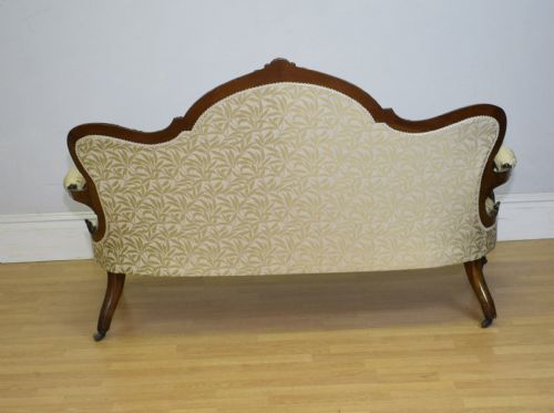 ANTIQUE COUCH SOFA SETTEE - ADDITIONAL PHOTO 21