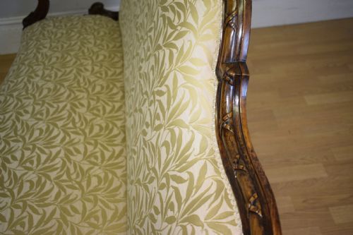 ANTIQUE COUCH SOFA SETTEE - ADDITIONAL PHOTO 26