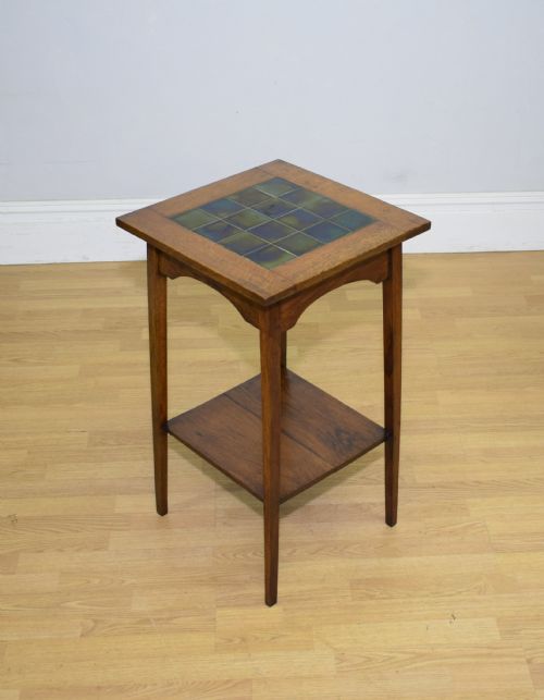 ANTIQUE ARTS CRAFTS SIDE TABLE - ADDITIONAL PHOTO 3