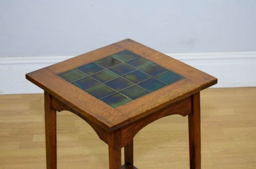 ANTIQUE ARTS CRAFTS SIDE TABLE - ADDITIONAL PHOTO 8