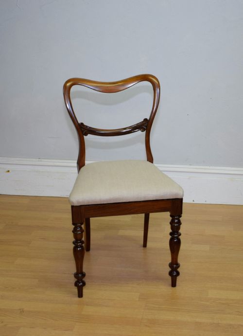 ANTIQUE REGENCY ROSEWOOD SINGLE CHAIR - ADDITIONAL PHOTO 1