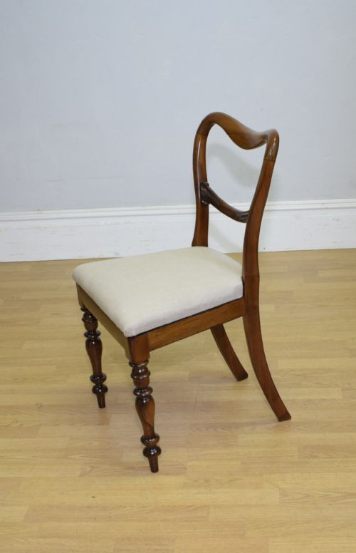 ANTIQUE REGENCY ROSEWOOD SINGLE CHAIR - ADDITIONAL PHOTO 4