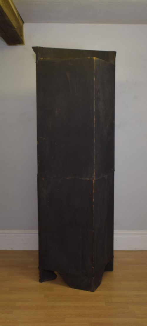 ANTIQUE EDWARDIAN INLAID CORNER DISPLAY CUPBOARD - ADDITIONAL PHOTO 22