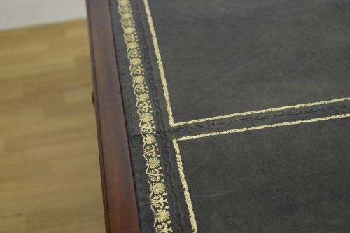 ANTIQUE REGENCY PARTNERS DESK - ADDITIONAL PHOTO 7