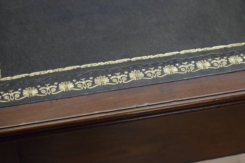 ANTIQUE REGENCY PARTNERS DESK - ADDITIONAL PHOTO 8