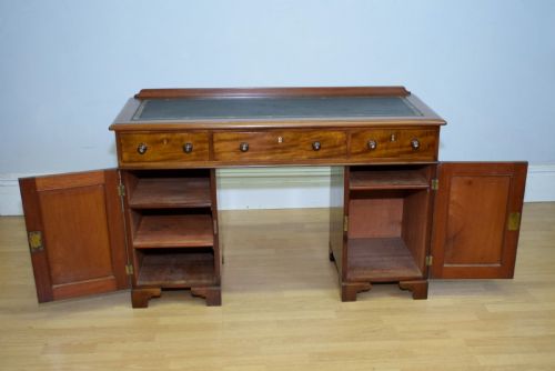 VICTORIAN MAHOGANY DESK - ADDITIONAL PHOTO 10