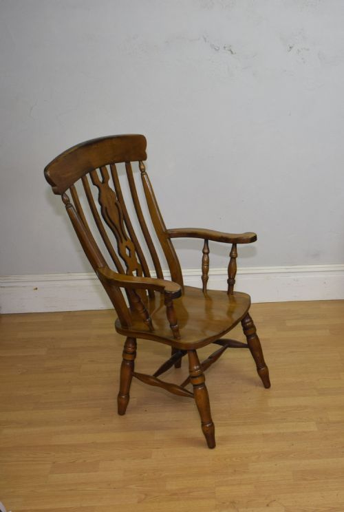 EARLY 20TH CENTURY KITCHEN ARMCHAIR - ADDITIONAL PHOTO 1
