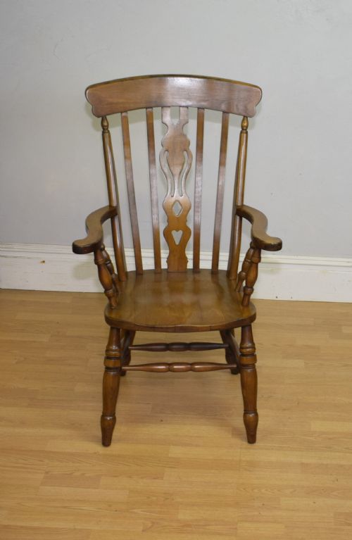 EARLY 20TH CENTURY KITCHEN ARMCHAIR - ADDITIONAL PHOTO 4