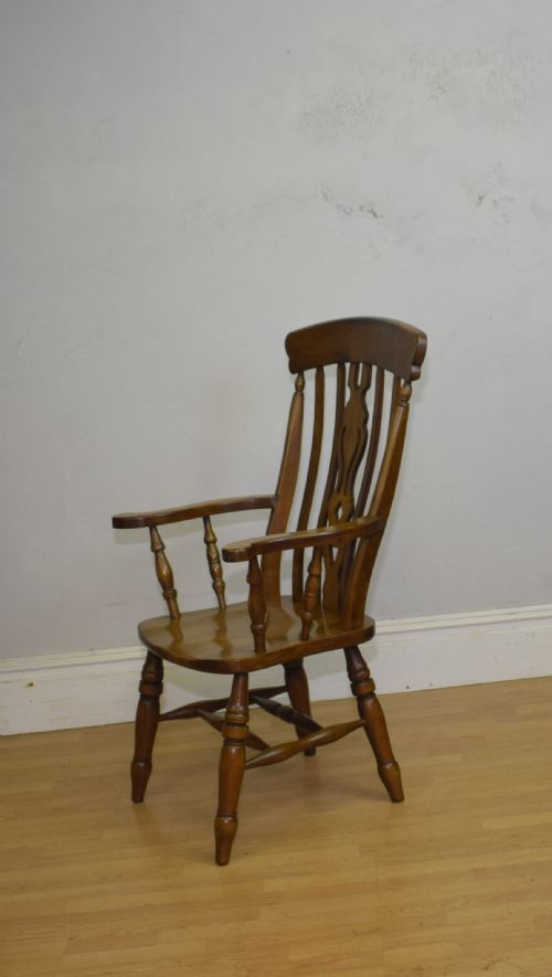 EARLY 20TH CENTURY KITCHEN ARMCHAIR - ADDITIONAL PHOTO 6