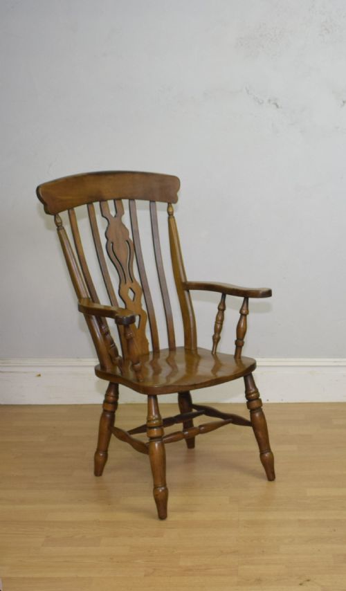 EARLY 20TH CENTURY KITCHEN ARMCHAIR - ADDITIONAL PHOTO 12